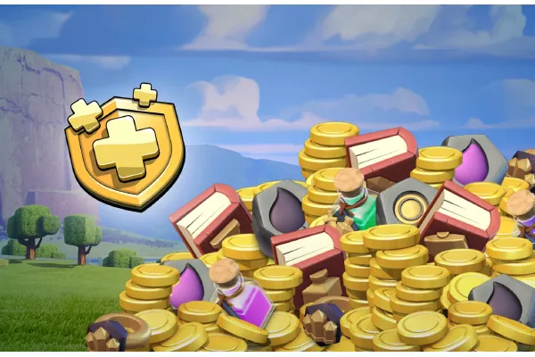 خرید بلیت طلایی کلش اف کلنز | بهترین راه پیشرفت سریع 3 ا